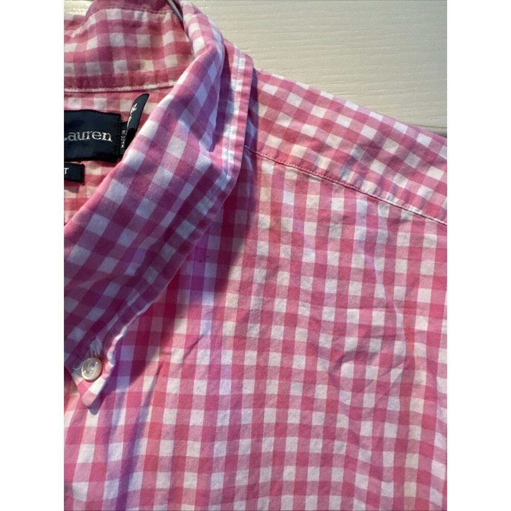 Ralph Lauren Oxford Shirt Mens 4XLT Pink Flesh Pony Button Down Classic - Picture 4 of 7